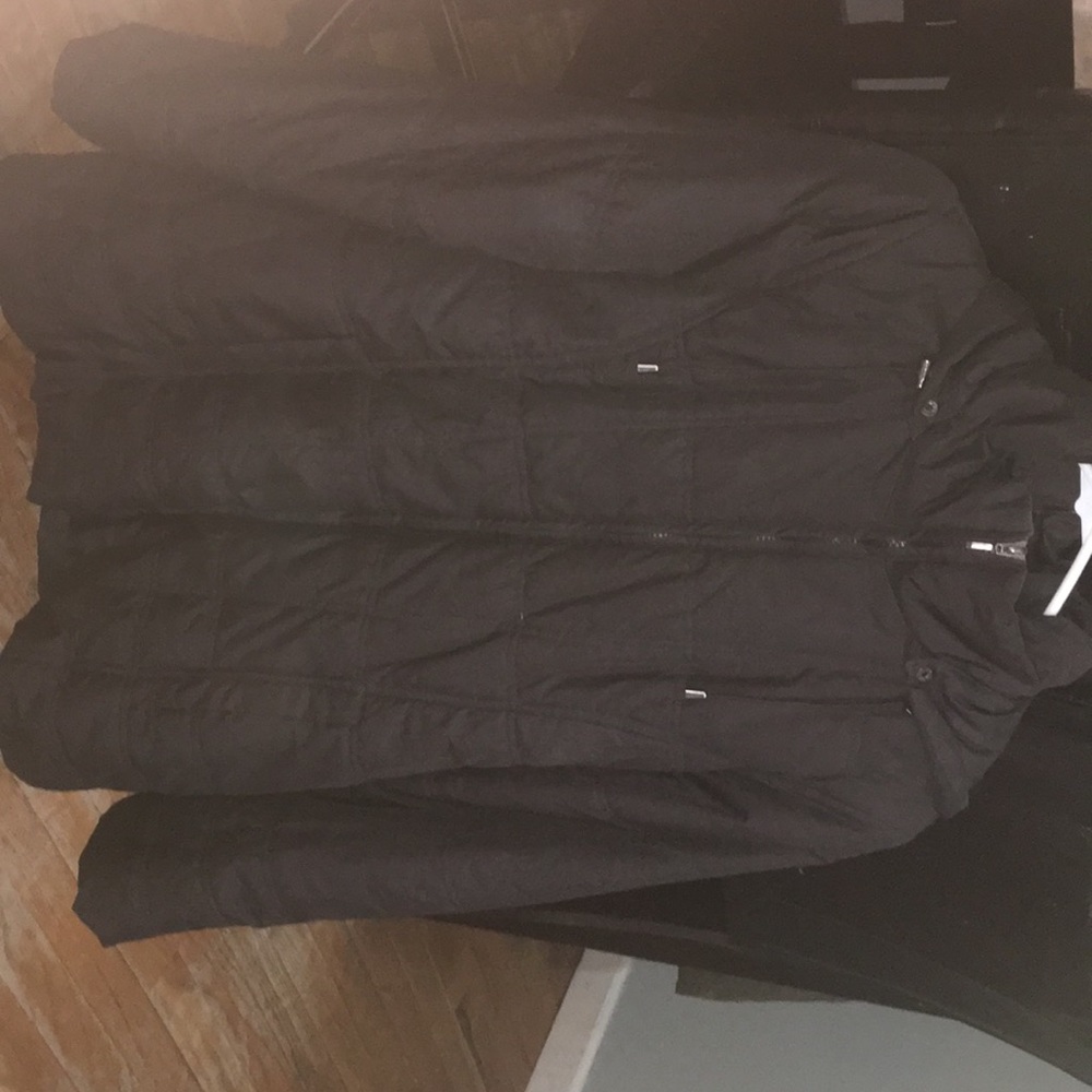 All black maternity jacket size: M