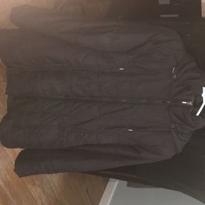 All black maternity jacket size: M