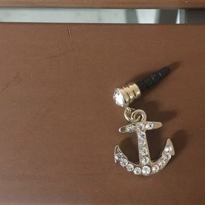 Nautical summer head phone jack charm ⚓️