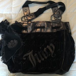 Juicy Couture velour handbag