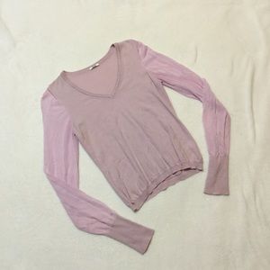 Wolford sheer sleeve blouse