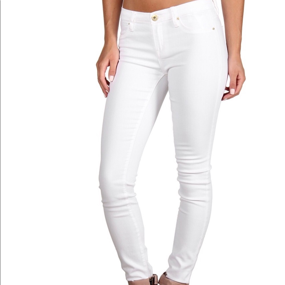 Blank NYC skinny white jeans size 25!