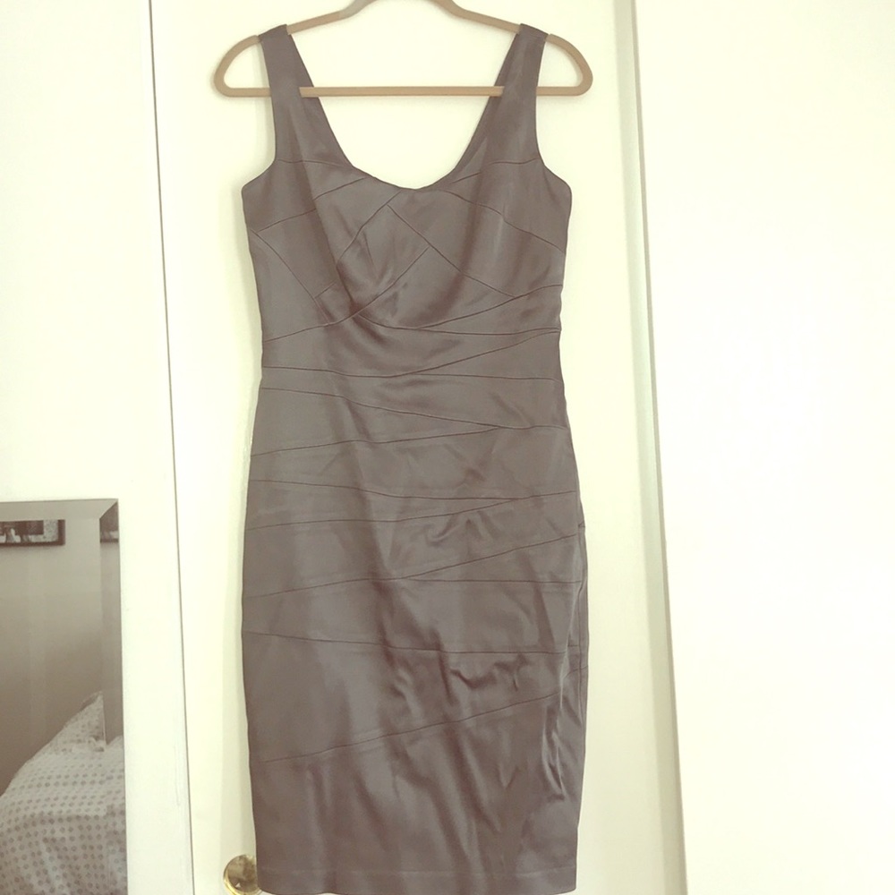 Grey Cocktail Dress