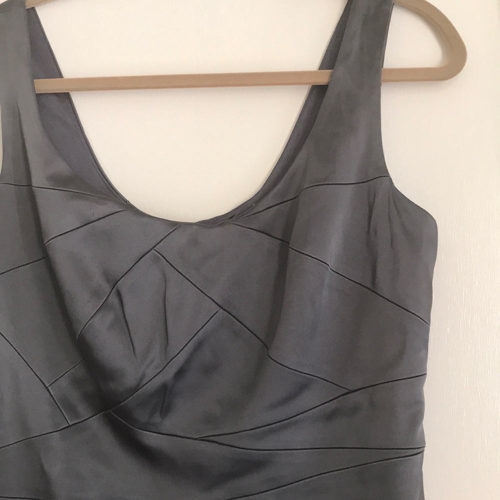 Grey Cocktail Dress - Picture 2 of 5