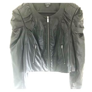 Faux leather Bebe jacket