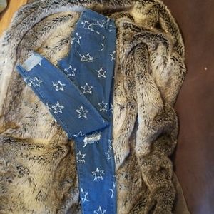 BEBE heartbreaker skinny jeans size 26