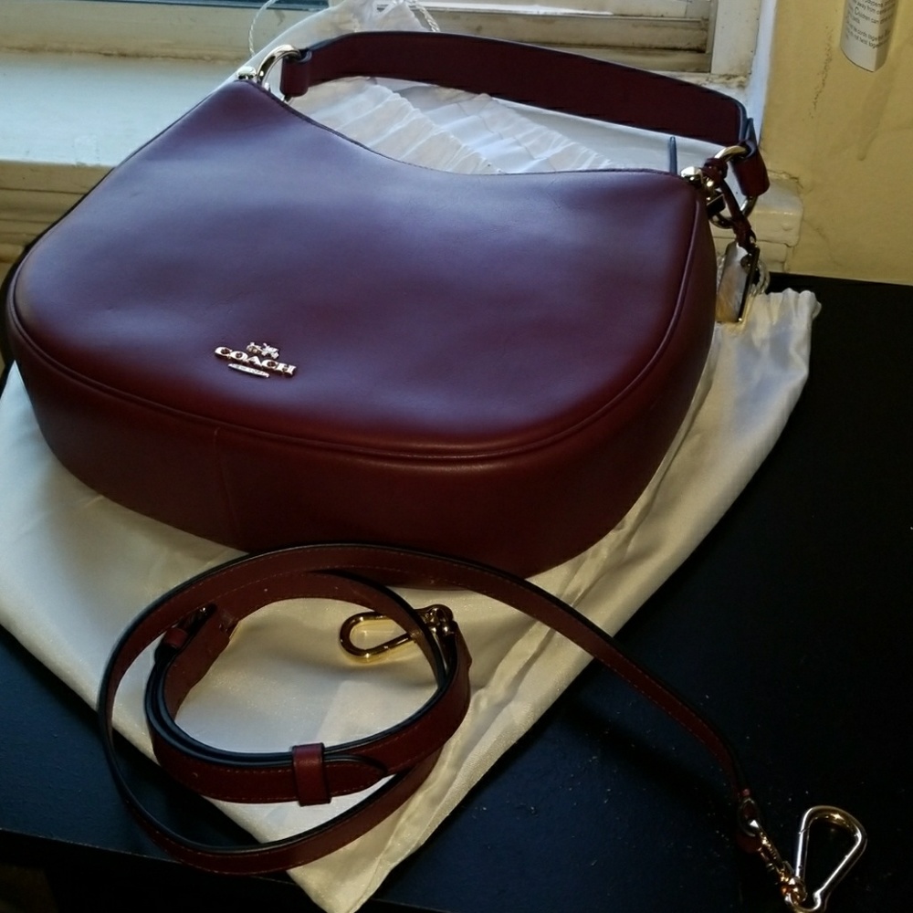 Burgundy Coach Purse