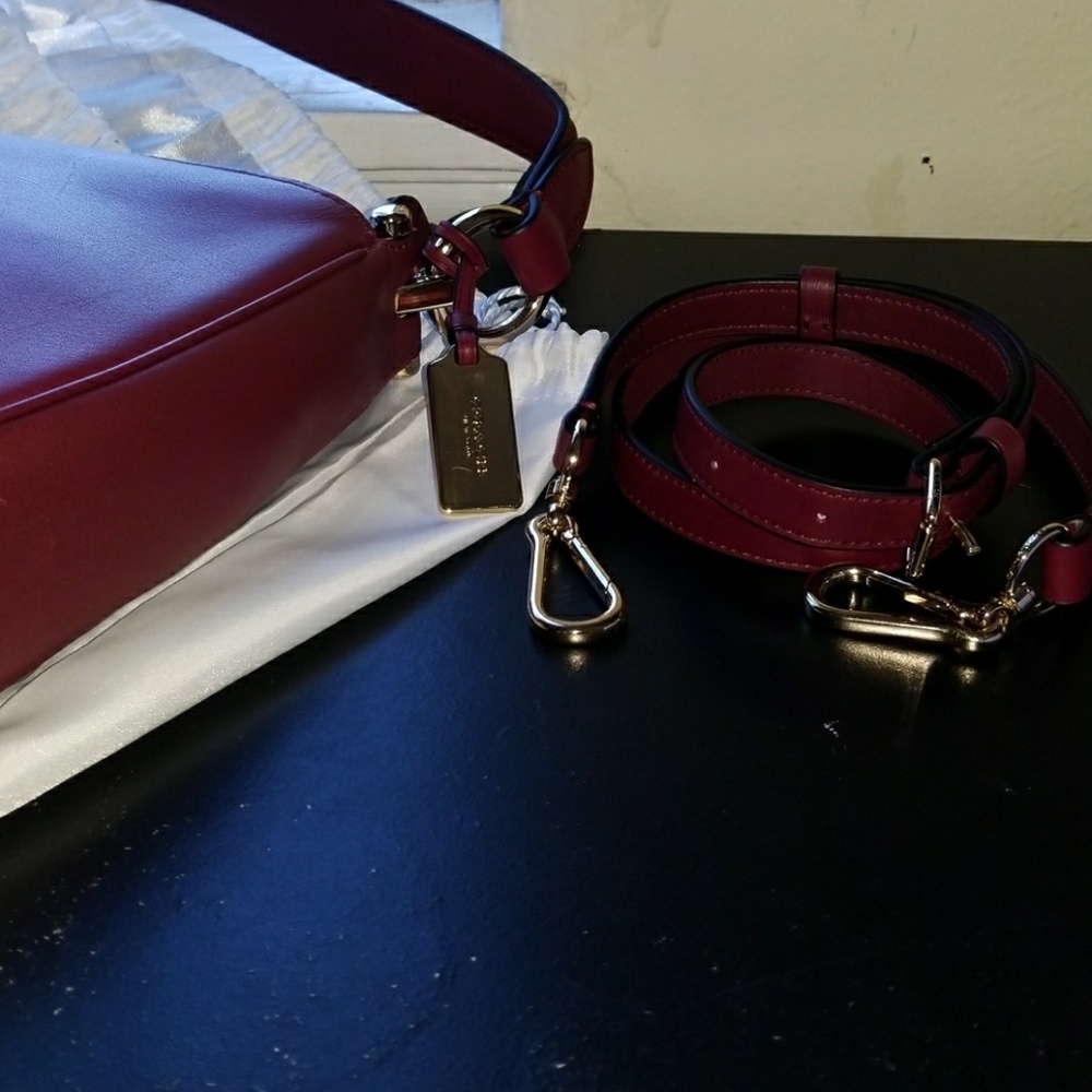 Burgundy Coach Purse - Picture 3 of 3