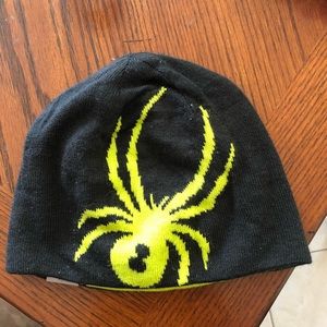 Boys Spyder Skull Reverseable Skull Hat