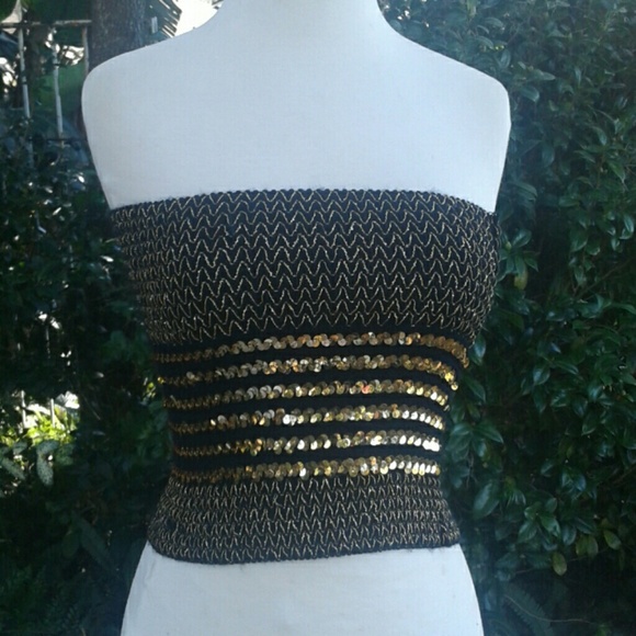 sparkly disco top