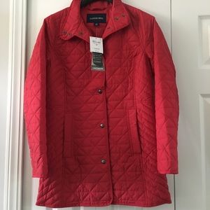 Lands End red jacket