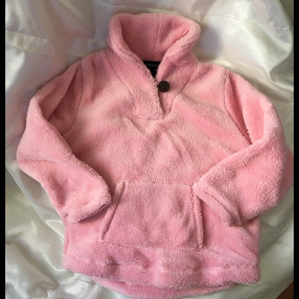 Pink Fleece Lands End