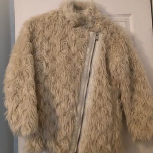 H&M Faux Fur Coat