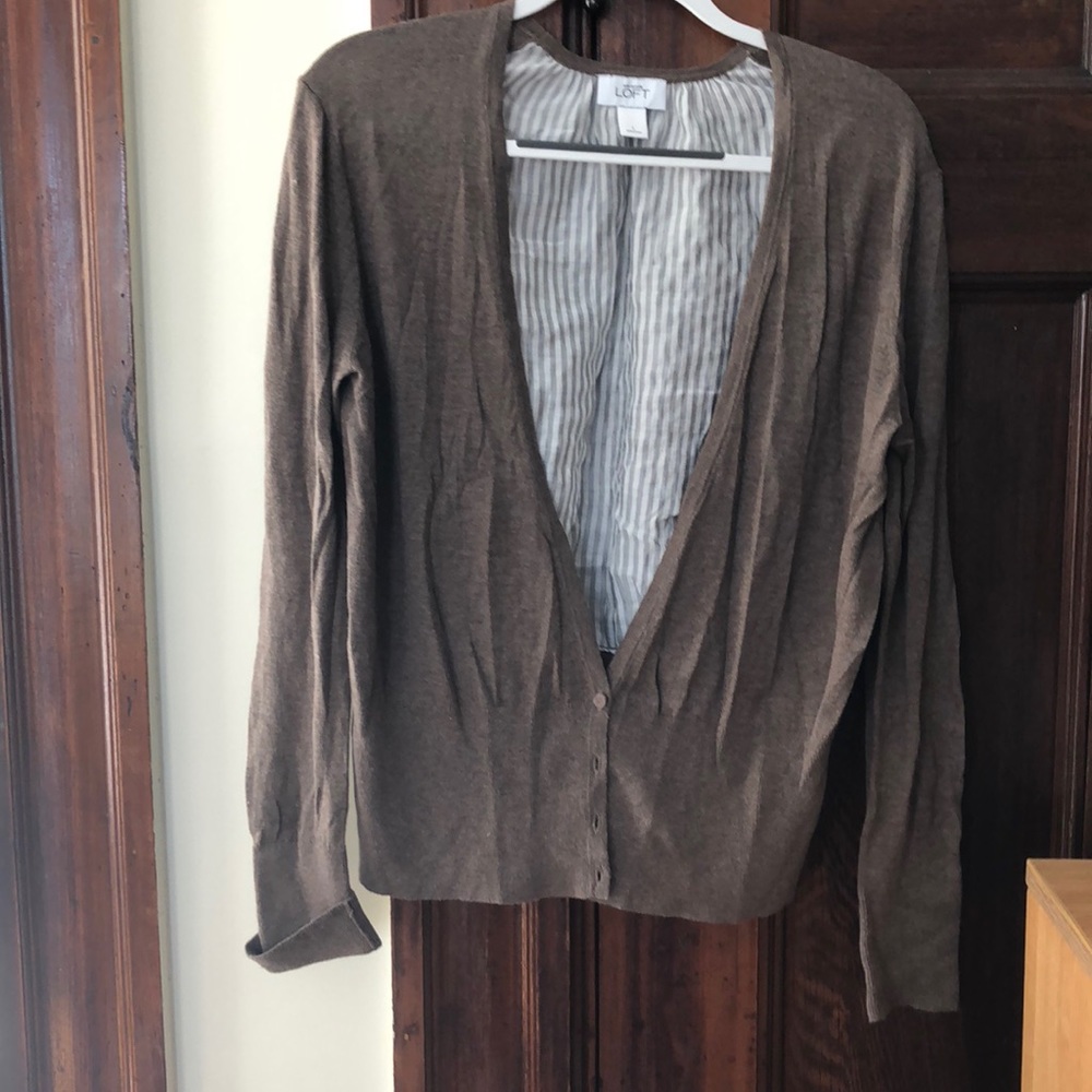 The loft long sleeve, sheer back