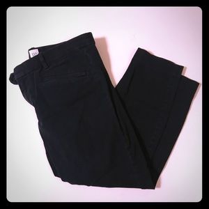 GAP Black skinny ankle pants size 14