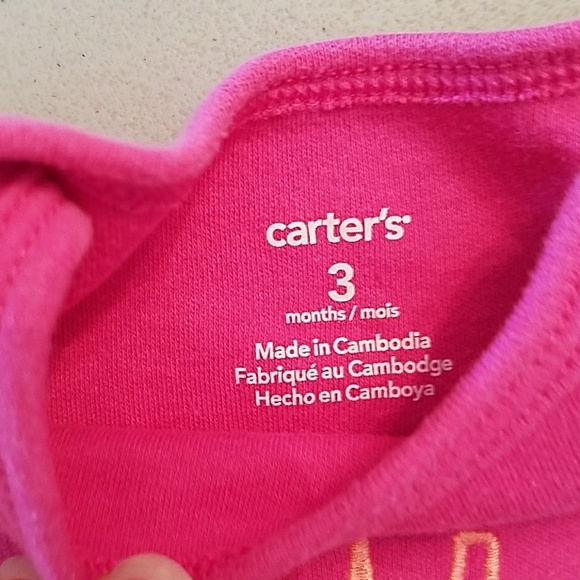 CARTER'S "Dear Grandma I Love You" Onesie - Picture 2 of 2