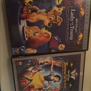 Disney lady and the trampoline Snow White