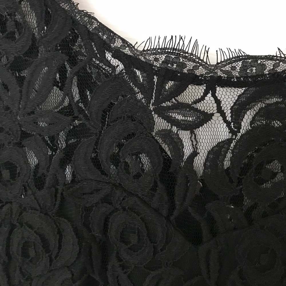 Black lace romper - Picture 3 of 5