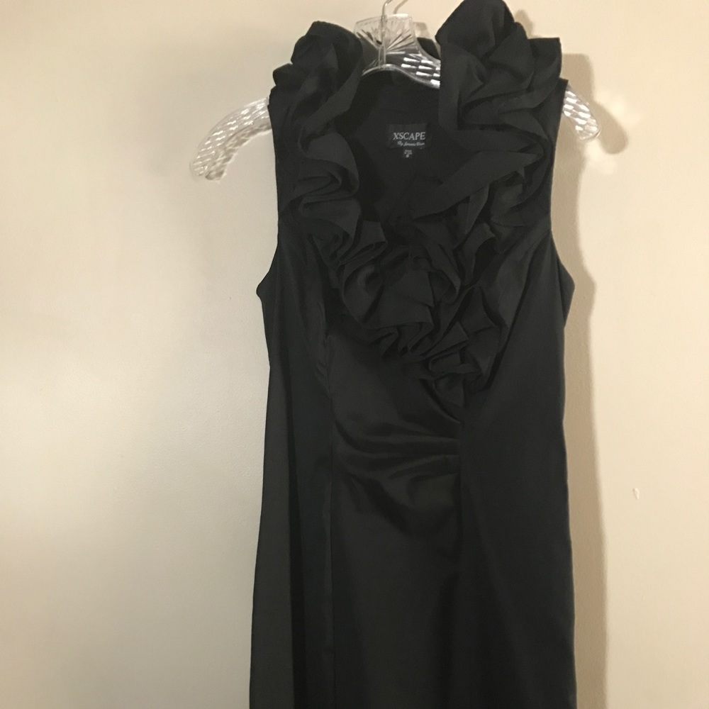 Black cocktail dress