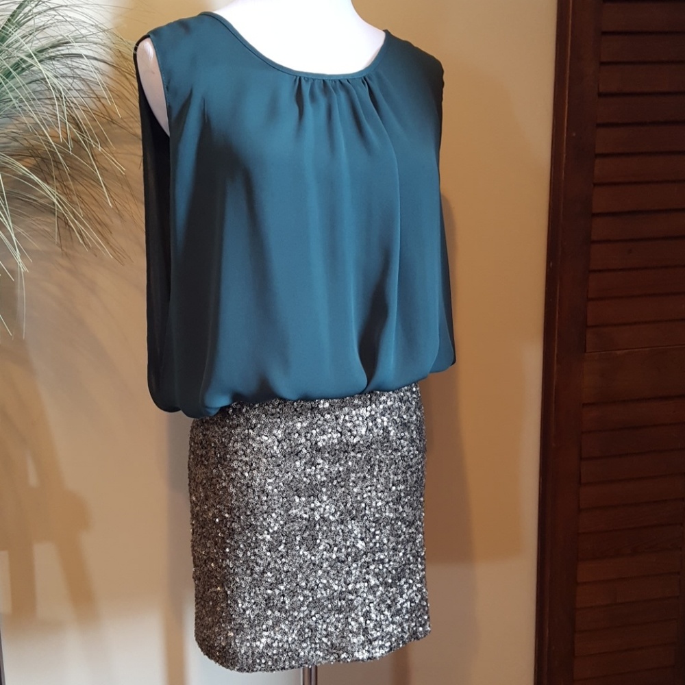 Banded bottom NYE dress