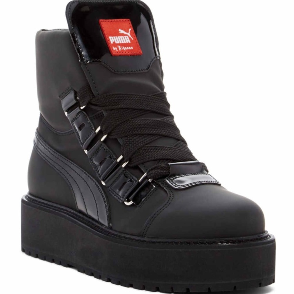 Fenty PUMA by Rihanna - SB Black Eyelet Boot
