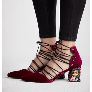Free People Top Down Block Heel