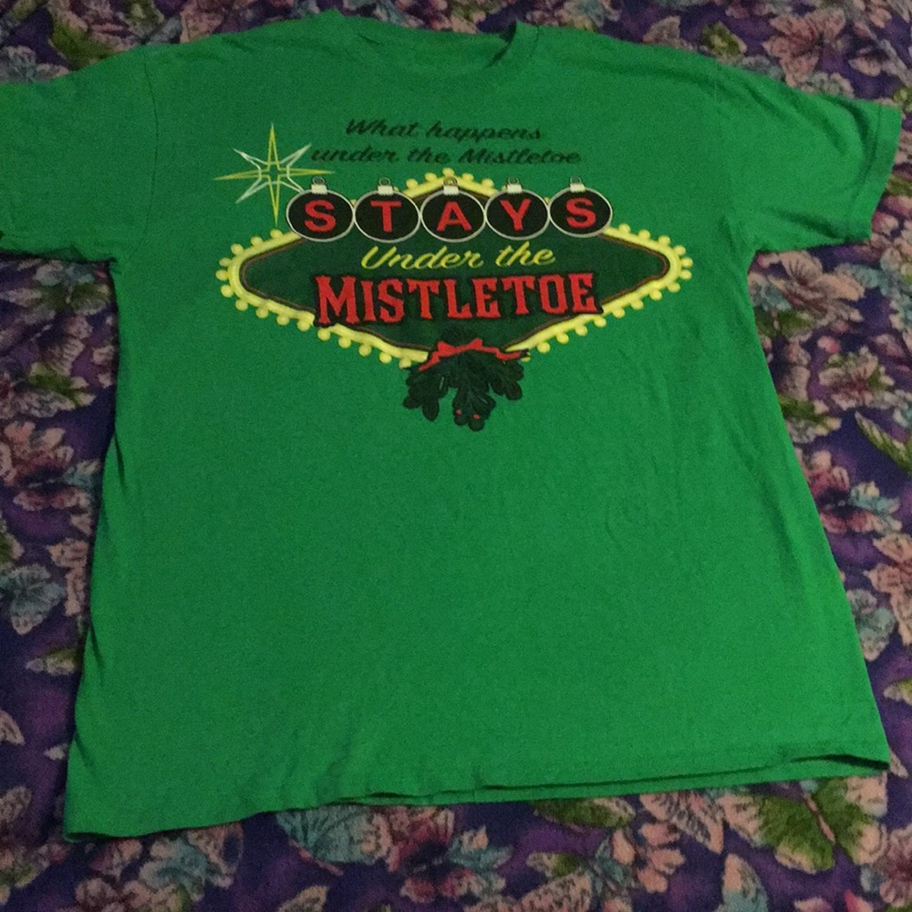 Christmas short-sleeve shirt