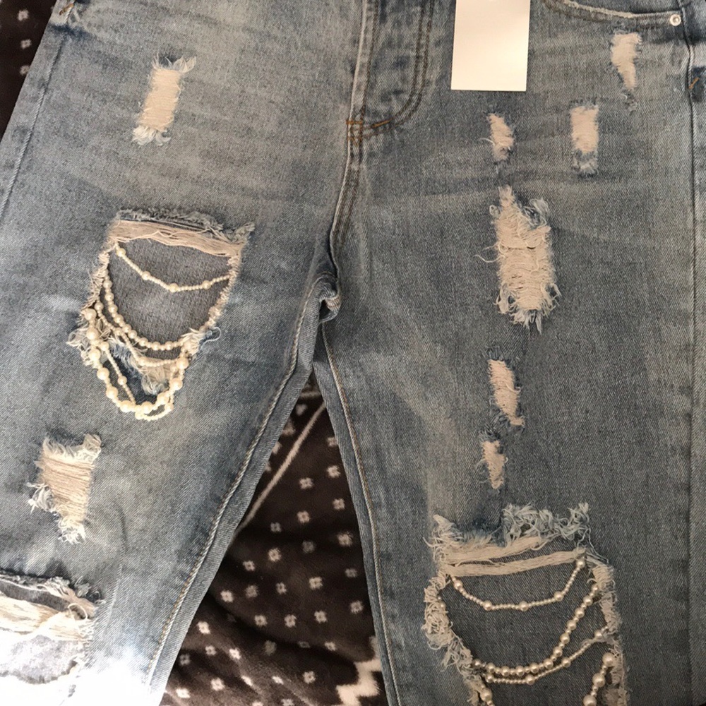 ☀️NEW☀️Pearl Strands Jeans - Picture 3 of 5