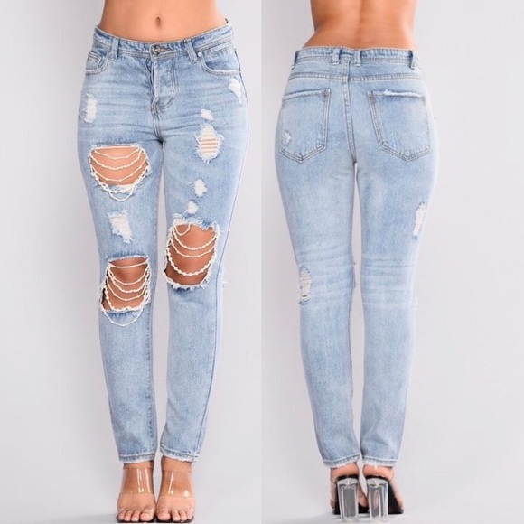 ☀️NEW☀️Pearl Strands Jeans - Picture 4 of 5