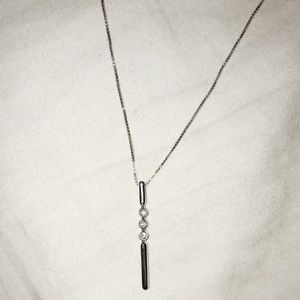 Diamond 3-Stone Necklace