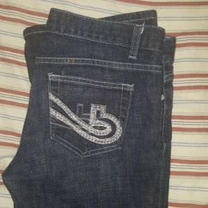 Bebe Denim Flare Jeans