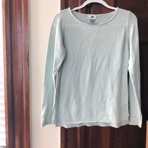 Mint green old navy sweater