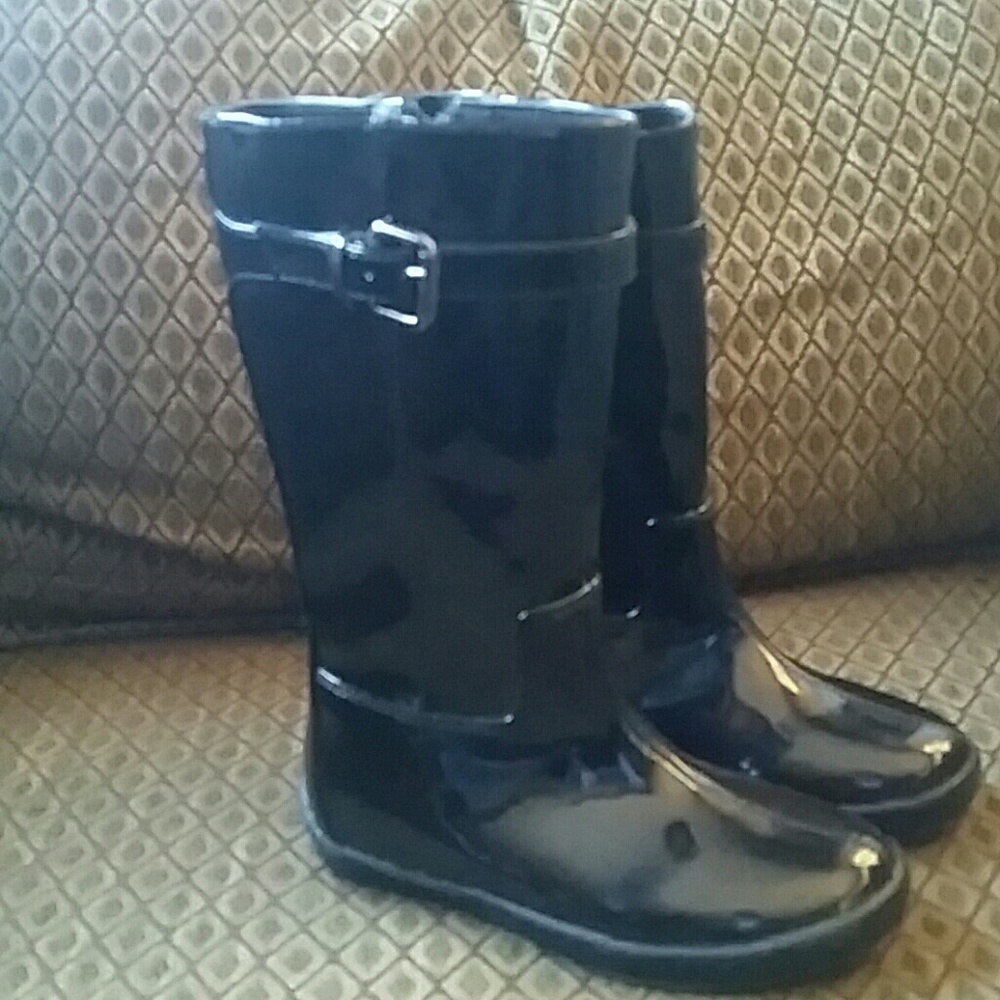 Cole Haan Air Sheila 2 Rain Girls Boots Sz 9 New