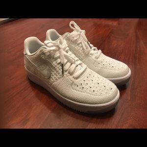 Nike flyknit air force 1s