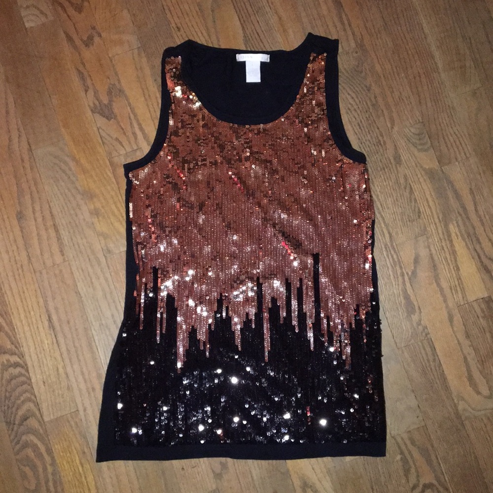 Design History Sequin Tank/Tunic