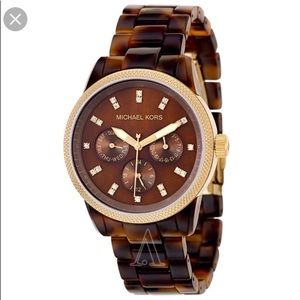 MK Tortoise Jetset Watch WORKING