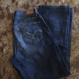 Levi’s Woman’s Curvy 529 Bootcut Jeans Size 8