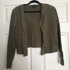 Hunter/Olive Green cardigan