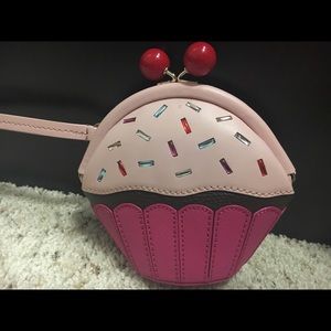 Kate Spade cupcake wristlet