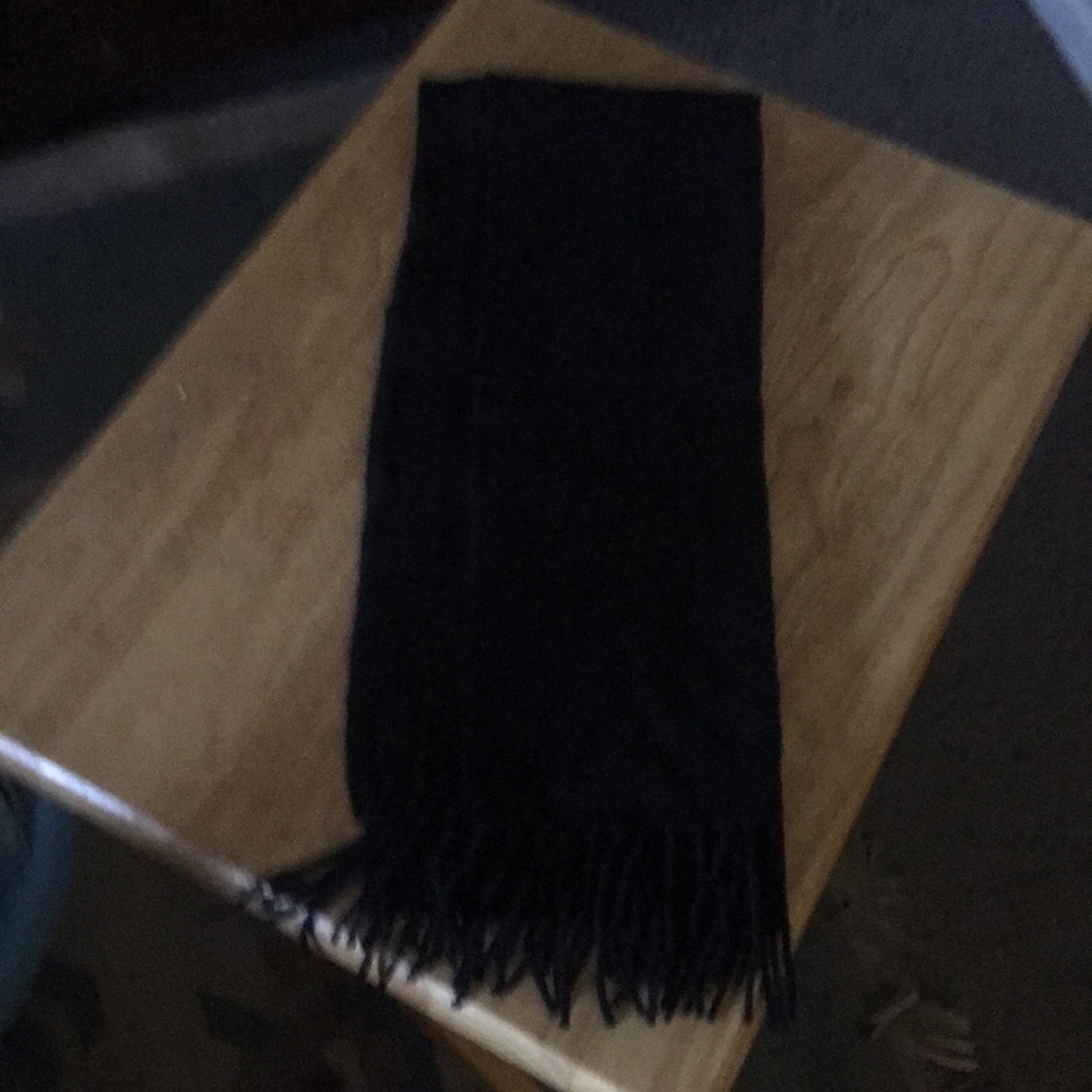 100% cashmere scarf from Scotland NWOT! 64” x 12”