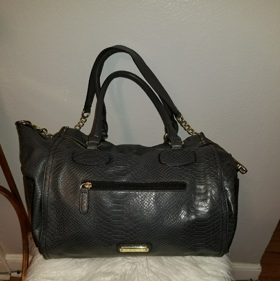 Steve Madden Grey Crock Purse - Picture 2 of 8