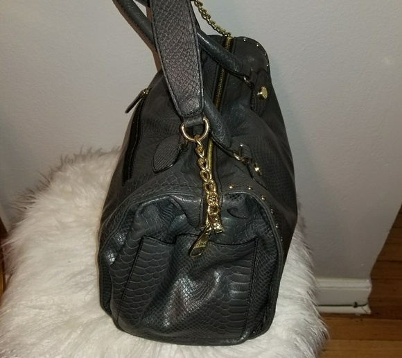 Steve Madden Grey Crock Purse - Picture 3 of 8