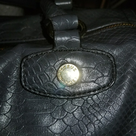 Steve Madden Grey Crock Purse - Picture 7 of 8