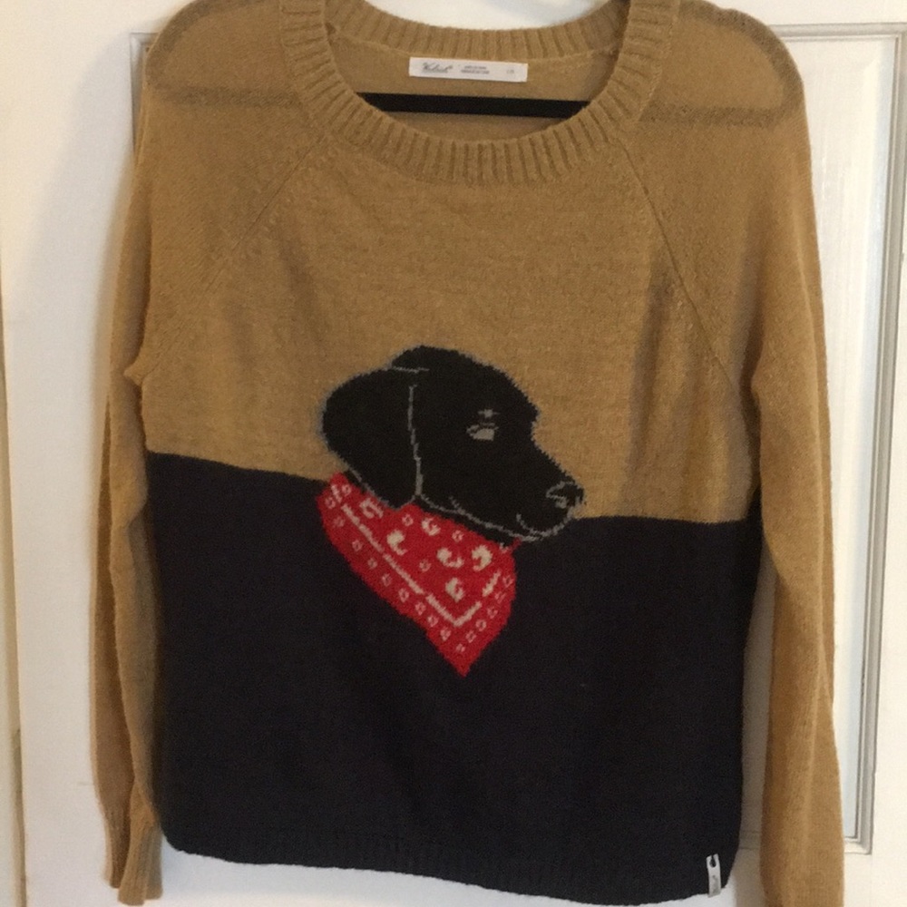 Woolrich Dog motif sweater
