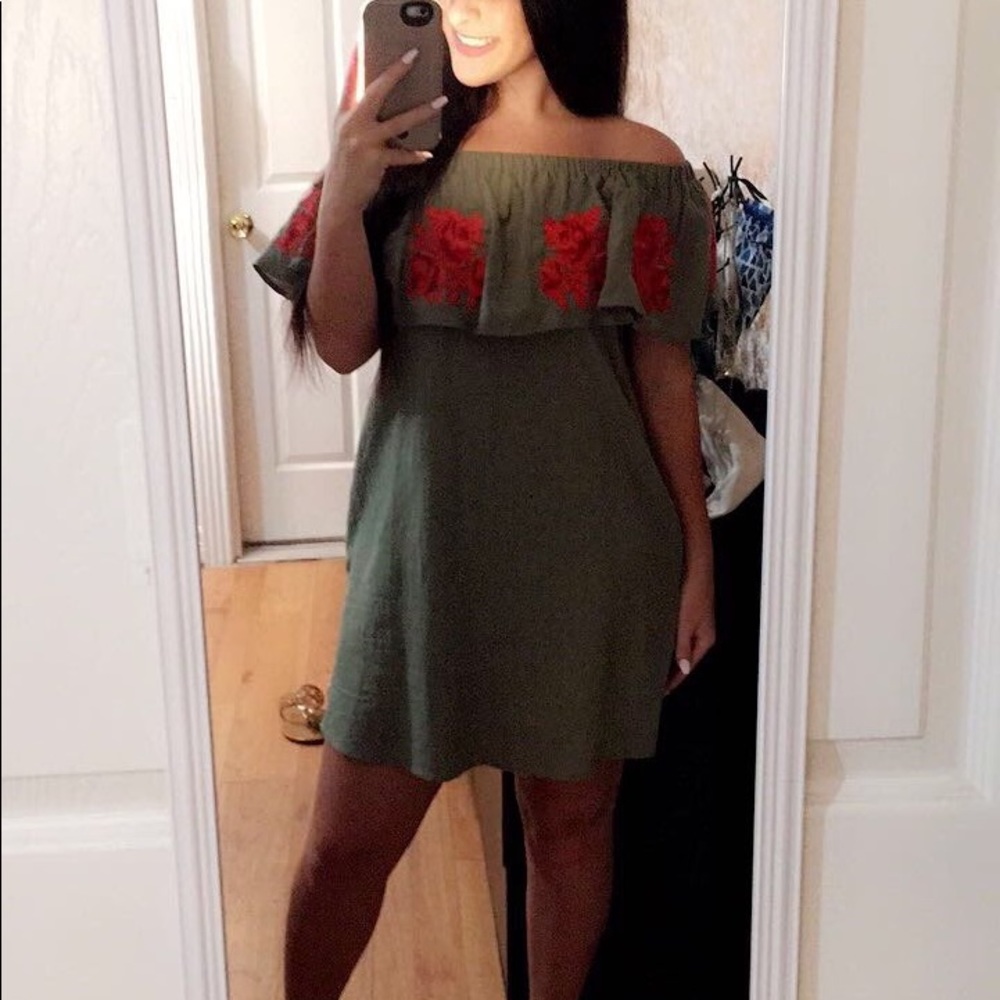 Umgee Off The Shoulder Dress