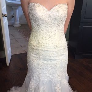 Stella York Wedding Gown Dress Size 8