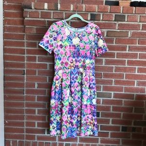 Lularoe Amelia Dress size xl