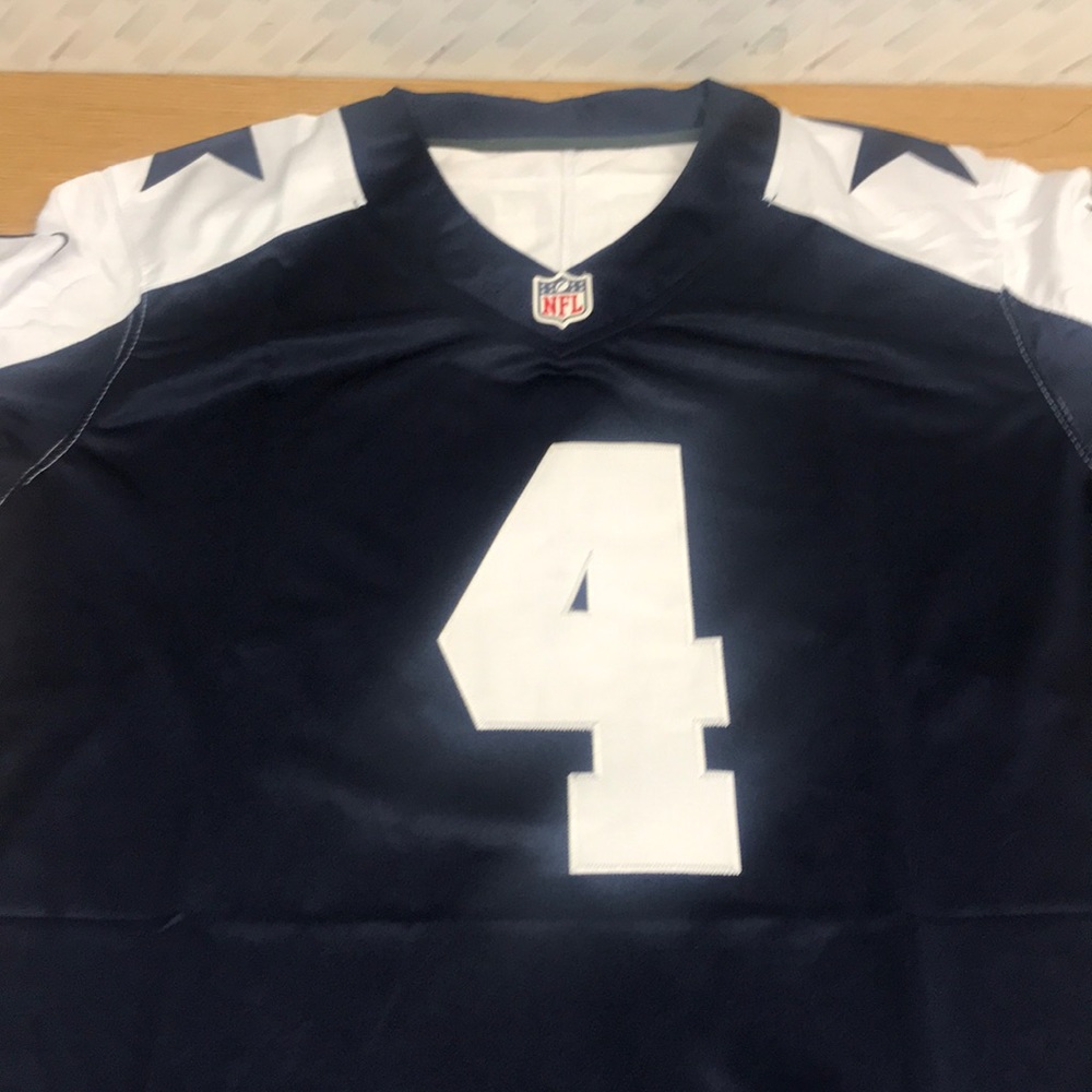 Official NFL Dallas Cowboy Dak Prescott Jersey.