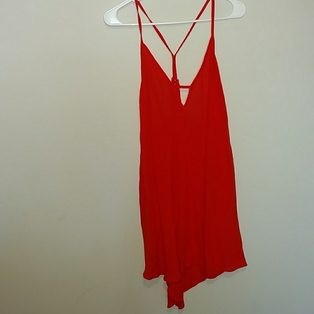 Orange/coral Xhilaration dress (short dress or lon