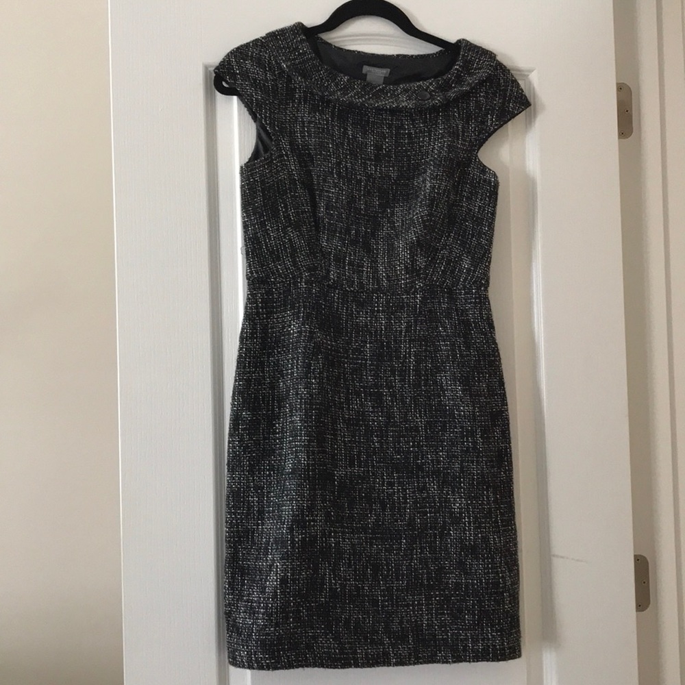 Black/white Ann Taylor Petites Dress 2p
